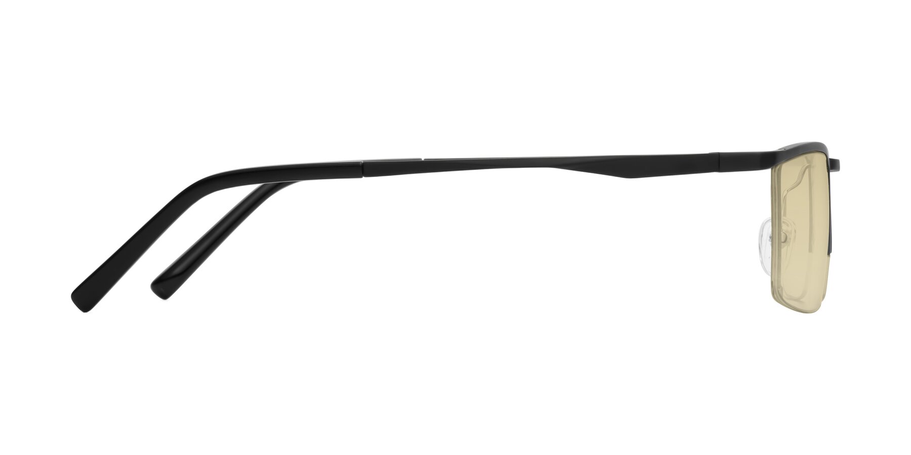 Side of XL9005 in Black with Light Champagne Tinted Lenses