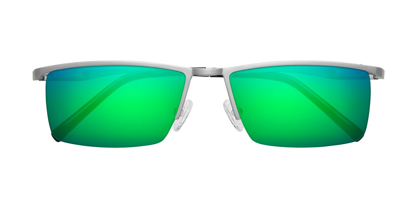 XL9005 - Silver Flash Mirrored Sunglasses