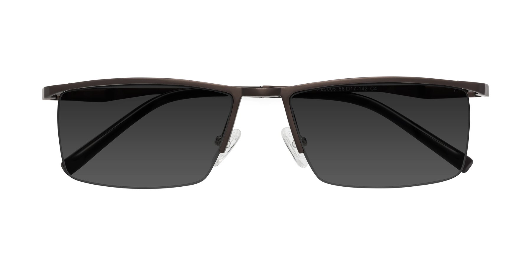 Folded Front of XL9005 in Coffee with Gray Tinted Lenses
