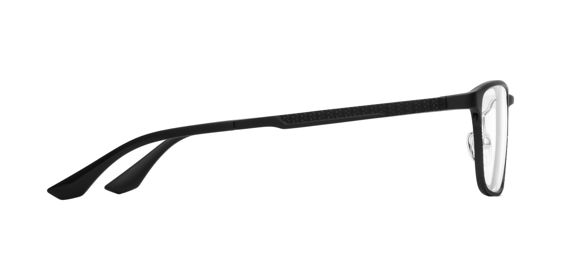 Side of XL9035 in Black with Clear Blue Light Blocking Lenses
