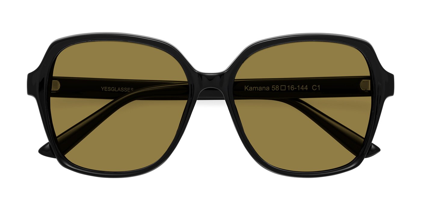 Kamana - Black Polarized Sunglasses