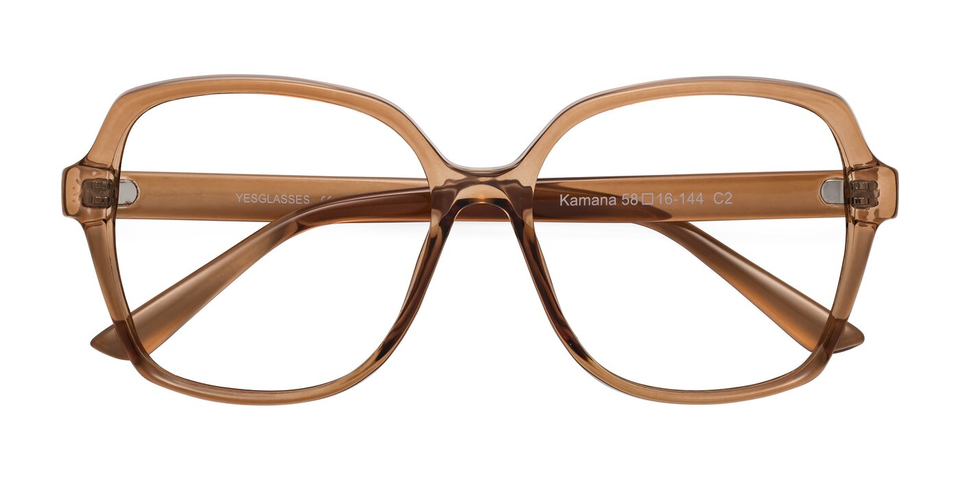 Kamana - Light Brown Eyeglasses
