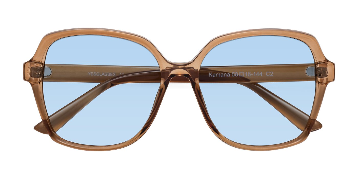 Kamana - Light Brown Tinted Sunglasses