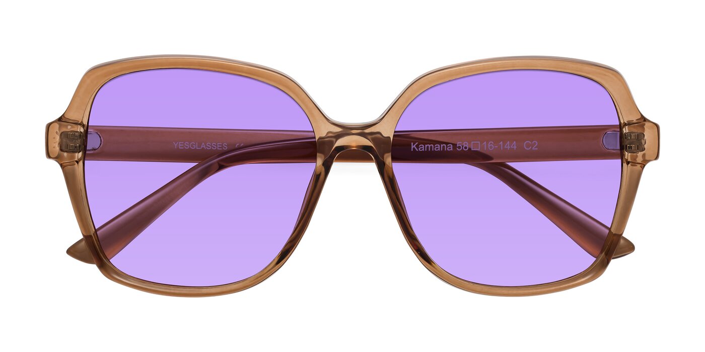 Kamana - Light Brown Tinted Sunglasses