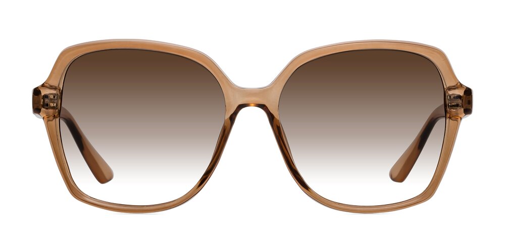 Kamana - Light Brown Gradient Sunglasses