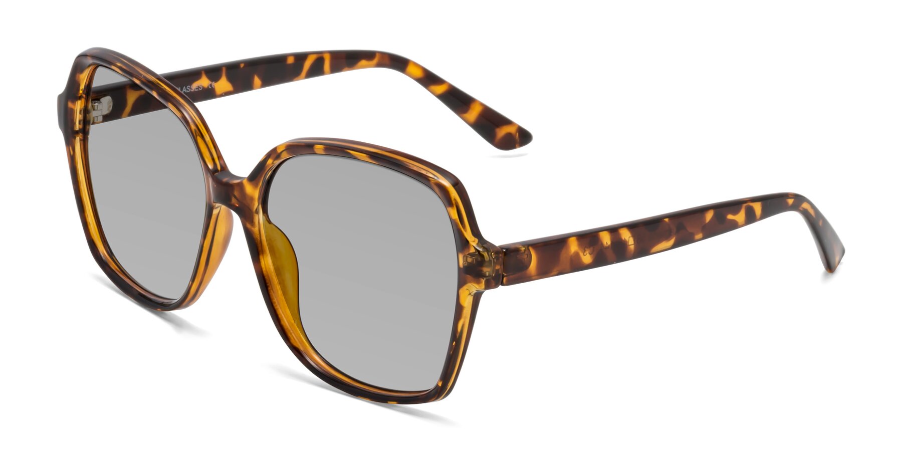 Angle of Kamana in Tortoise with Light Gray Tinted Lenses