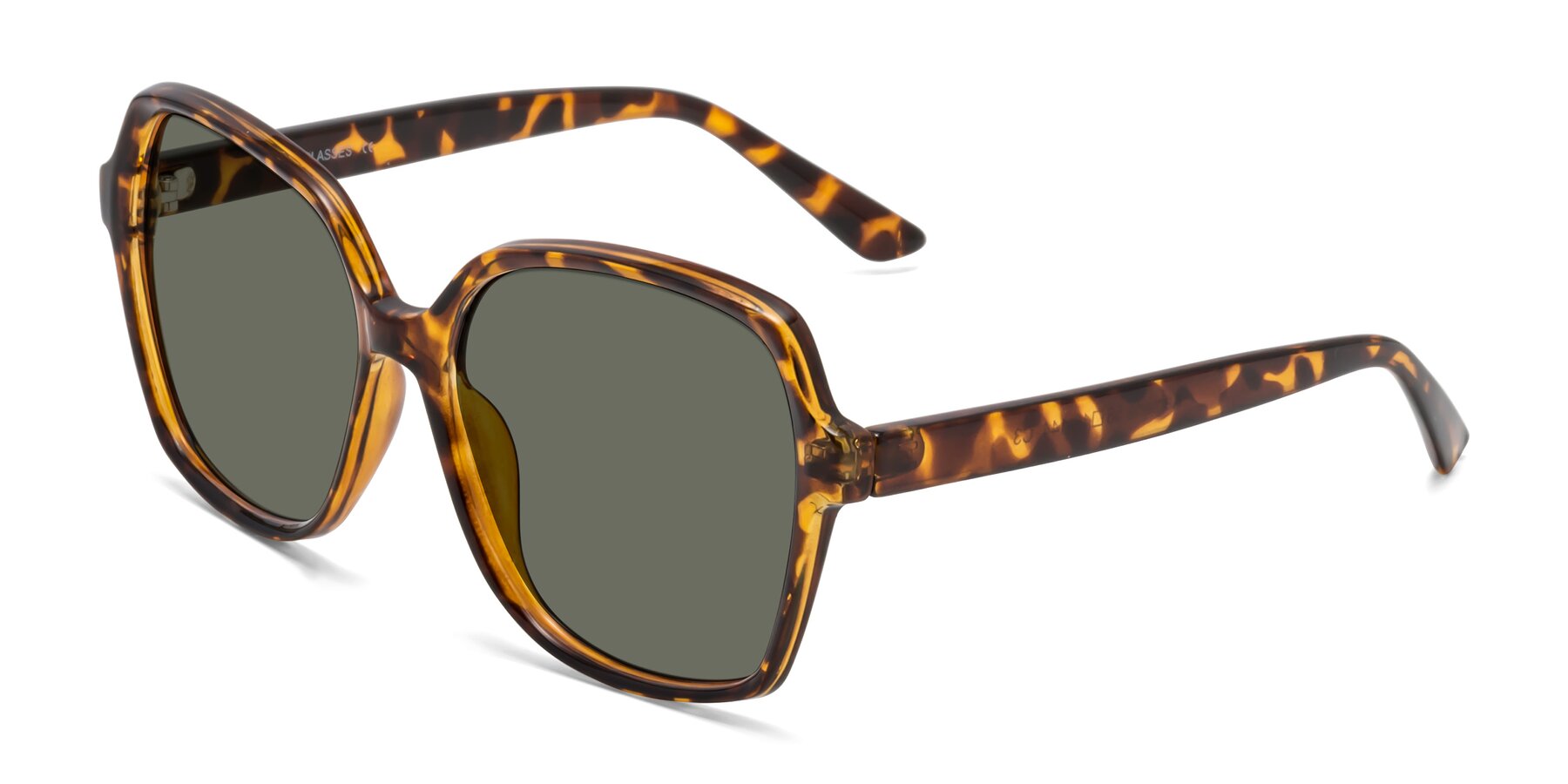 Angle of Kamana in Tortoise with Gray Polarized Lenses