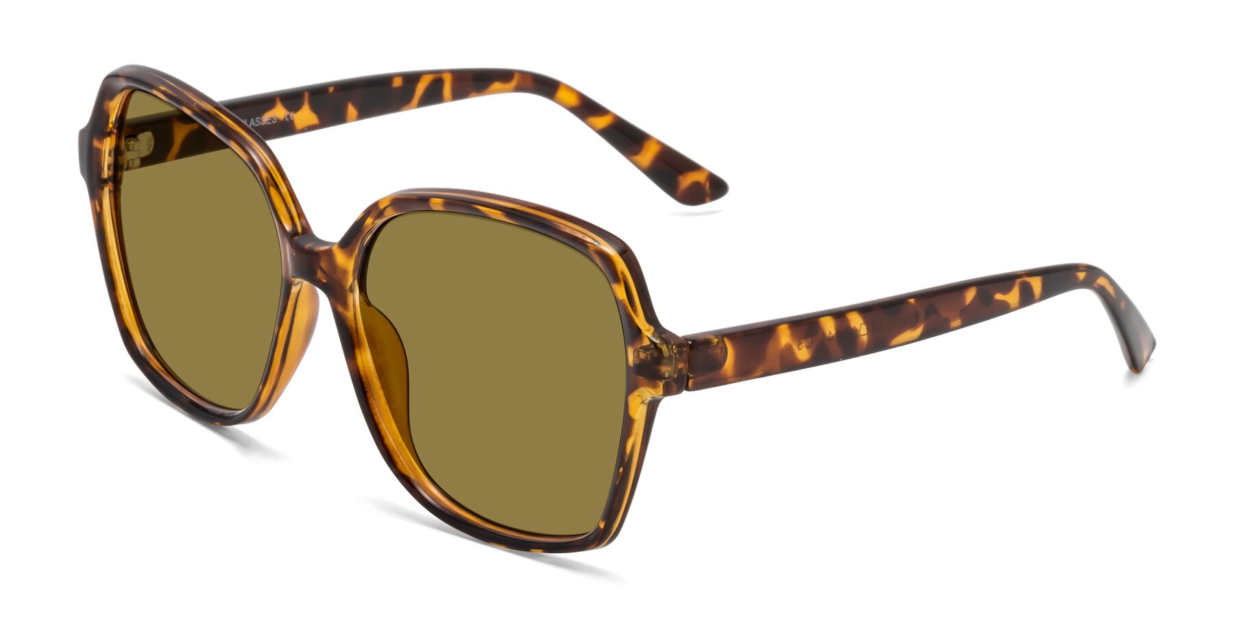 Angle of Kamana in Tortoise with Brown Polarized Lenses