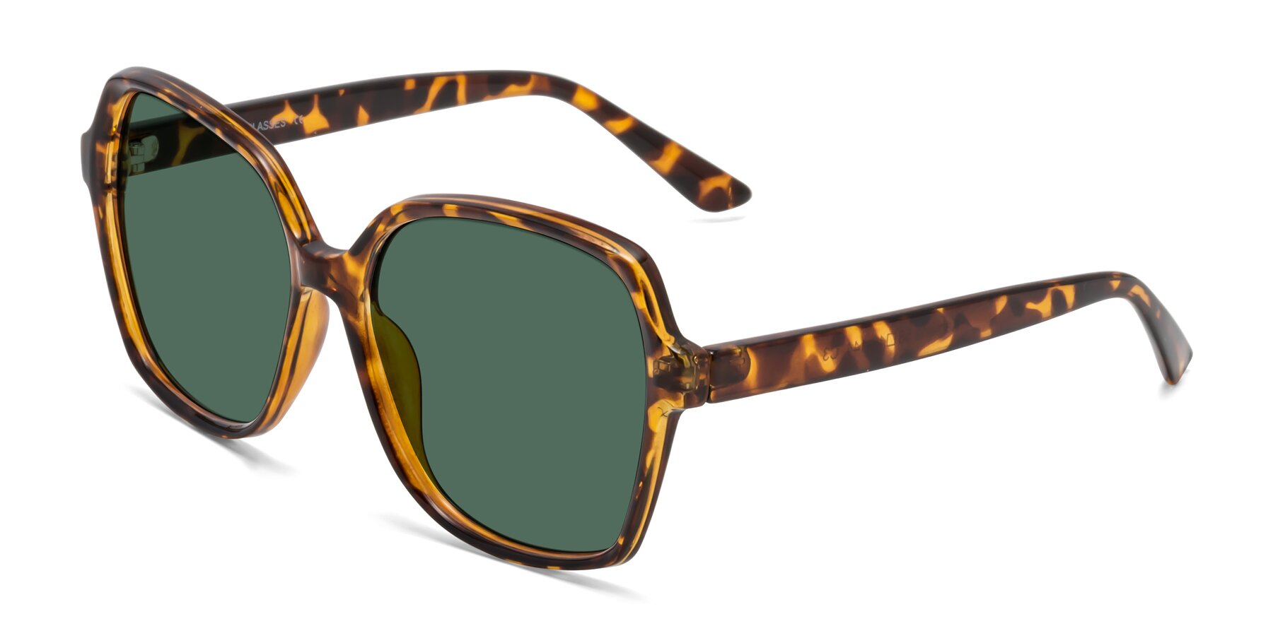 Angle of Kamana in Tortoise with Green Polarized Lenses