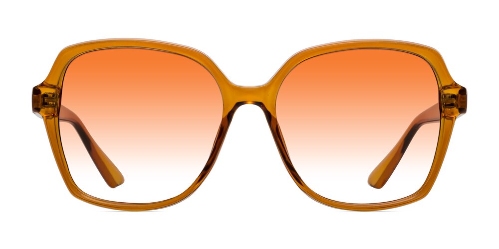 Kamana - Maple Syrup Gradient Sunglasses