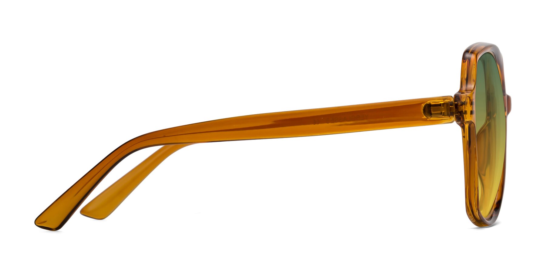 Side of Kamana in Maple Syrup with Green / Yellow Gradient Lenses