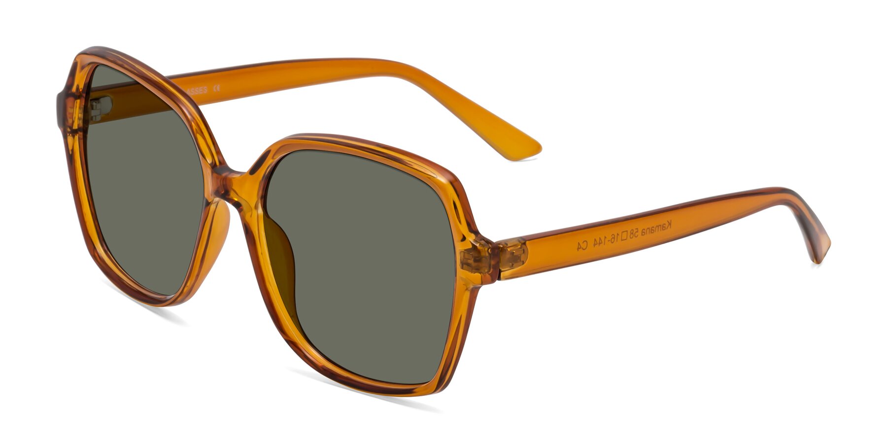 Angle of Kamana in Maple Syrup with Gray Polarized Lenses