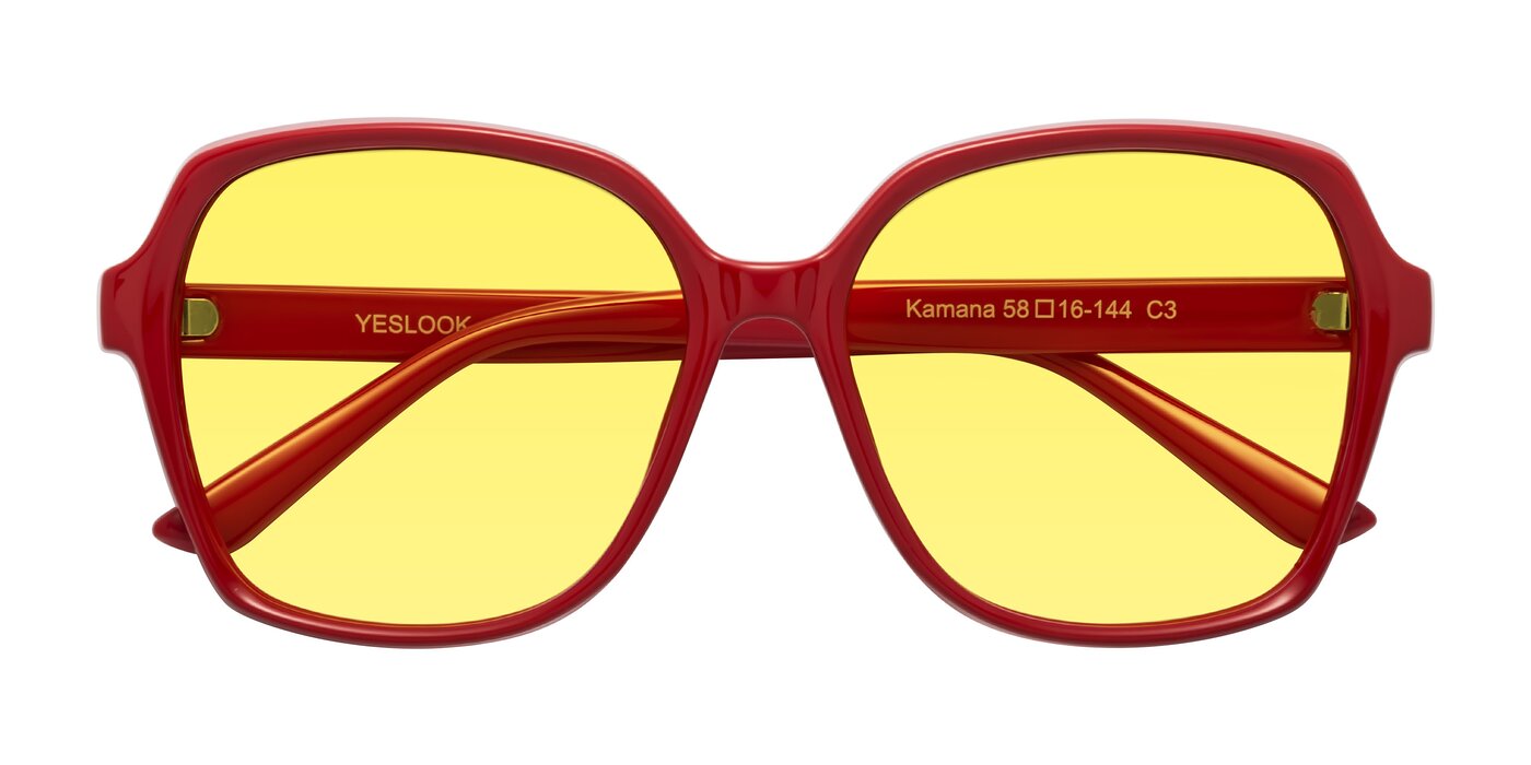 Kamana - Red Tinted Sunglasses