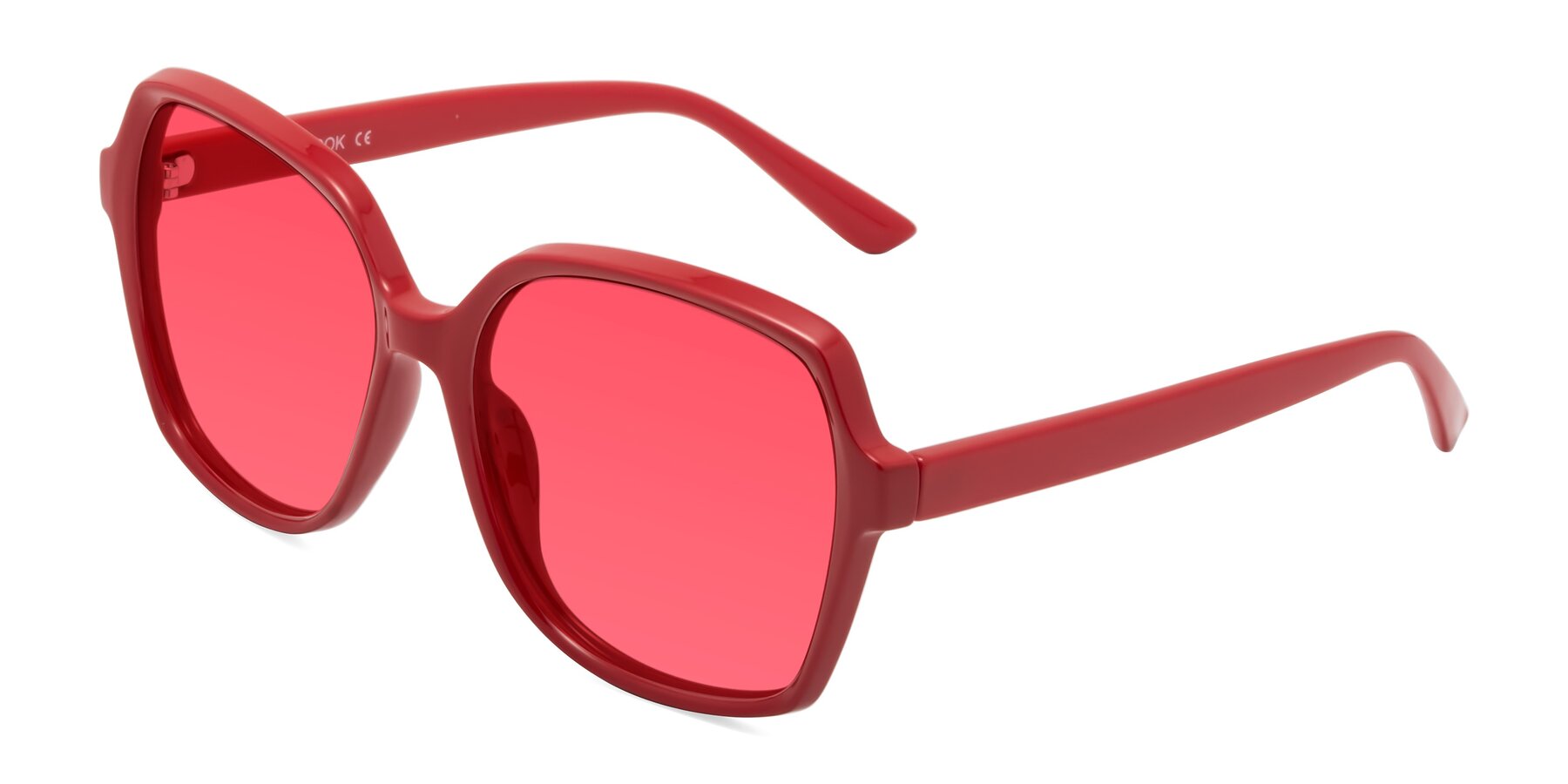 Angle of Kamana in Red with Red Tinted Lenses