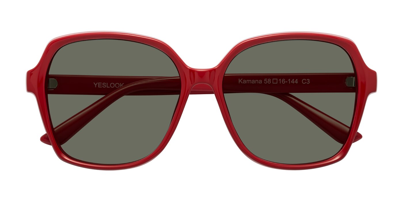 Kamana - Red Polarized Sunglasses