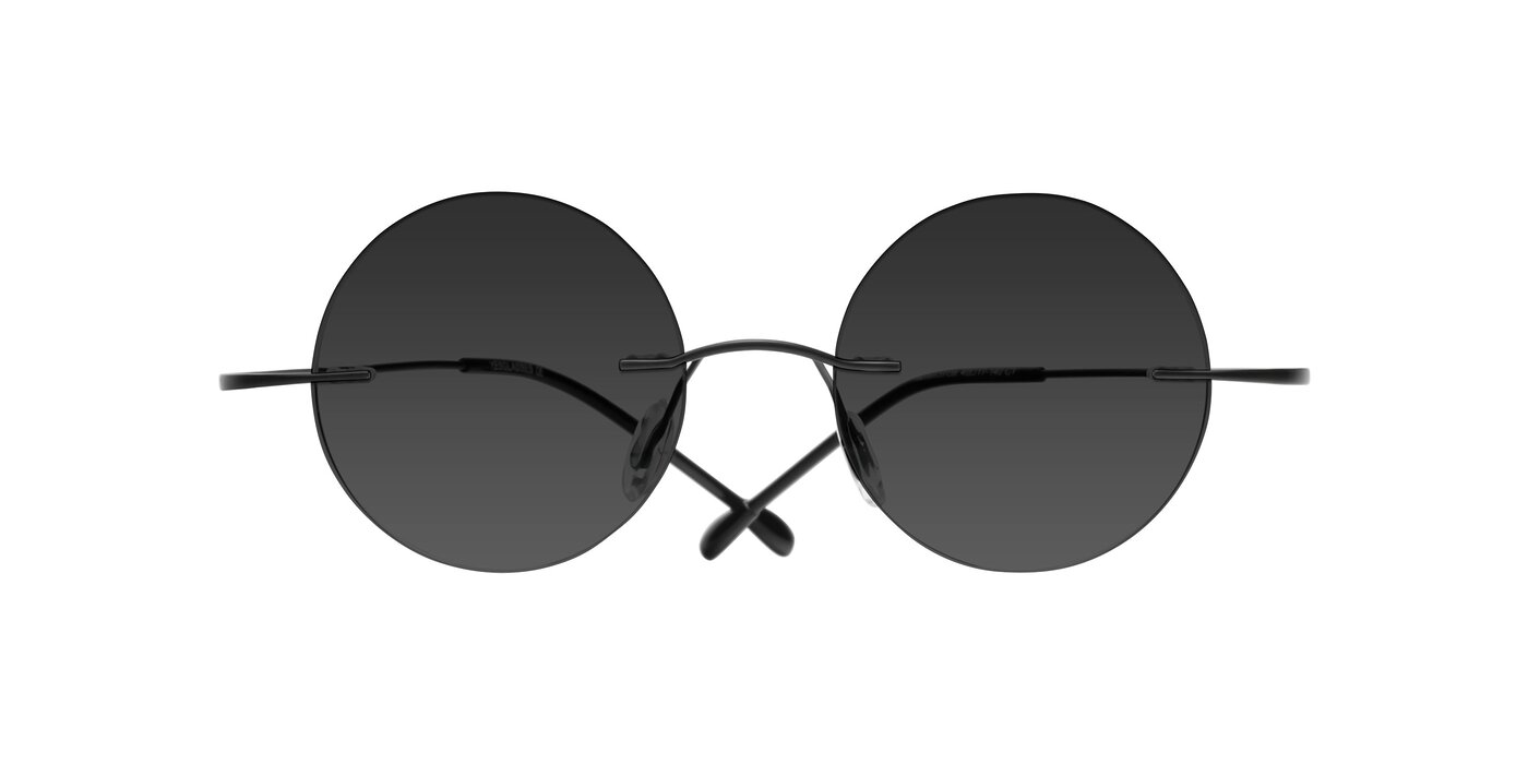 Minicircle - Black Tinted Sunglasses