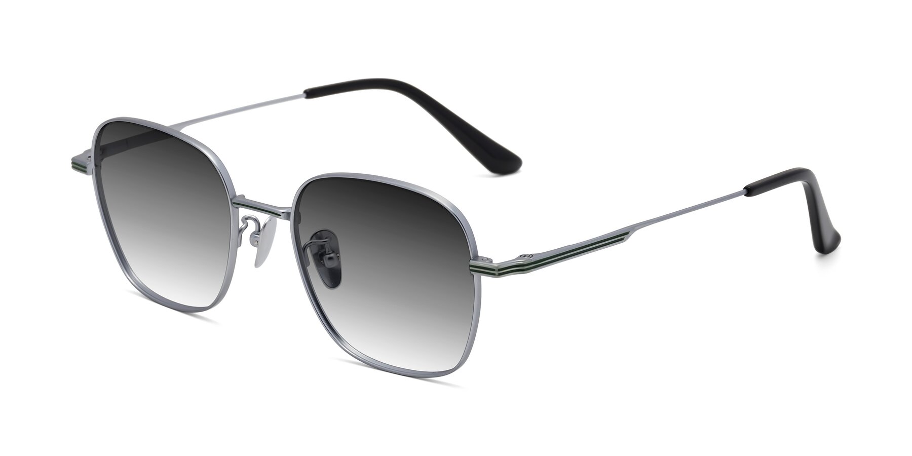 Angle of XING in Silver with Gray Gradient Lenses