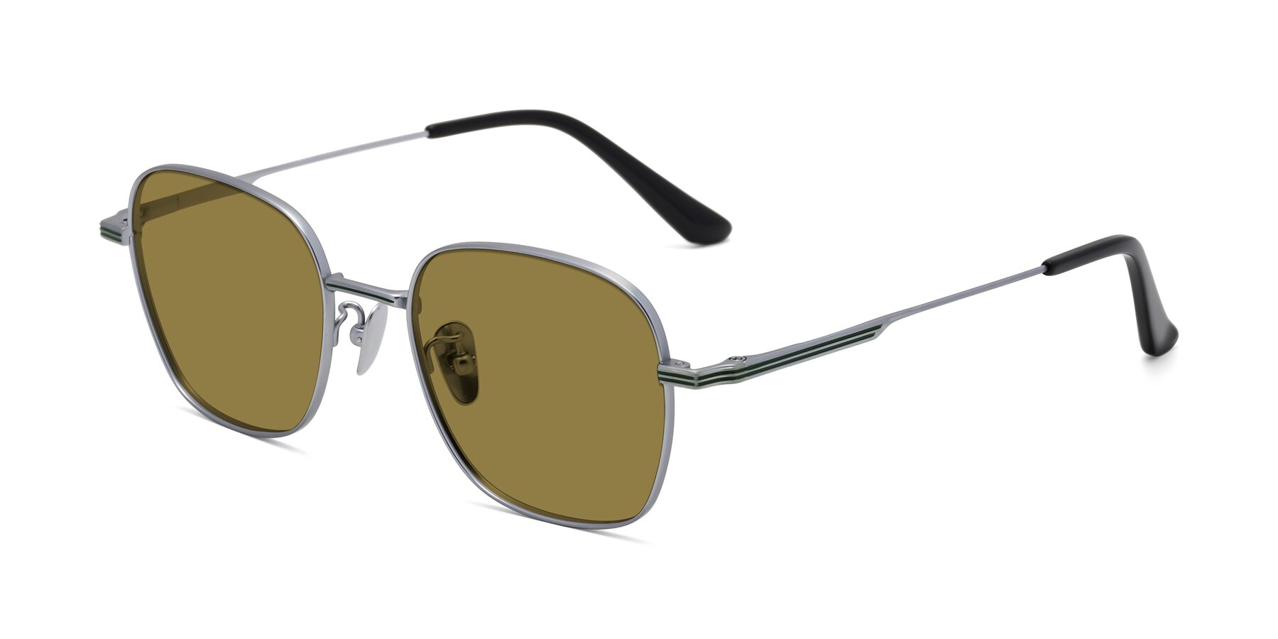 Angle of XING in Silver with Brown Polarized Lenses