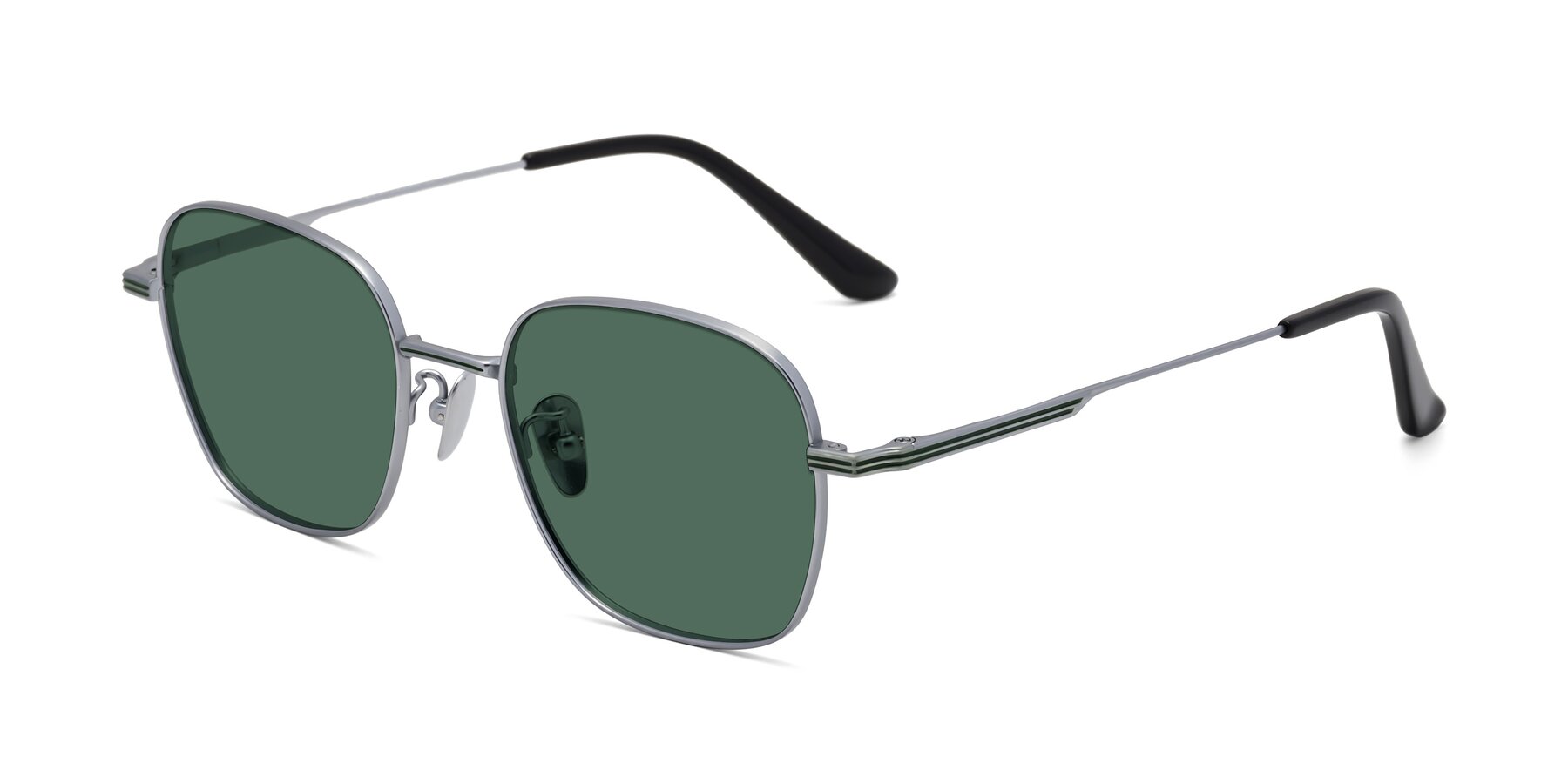 Angle of XING in Silver with Green Polarized Lenses