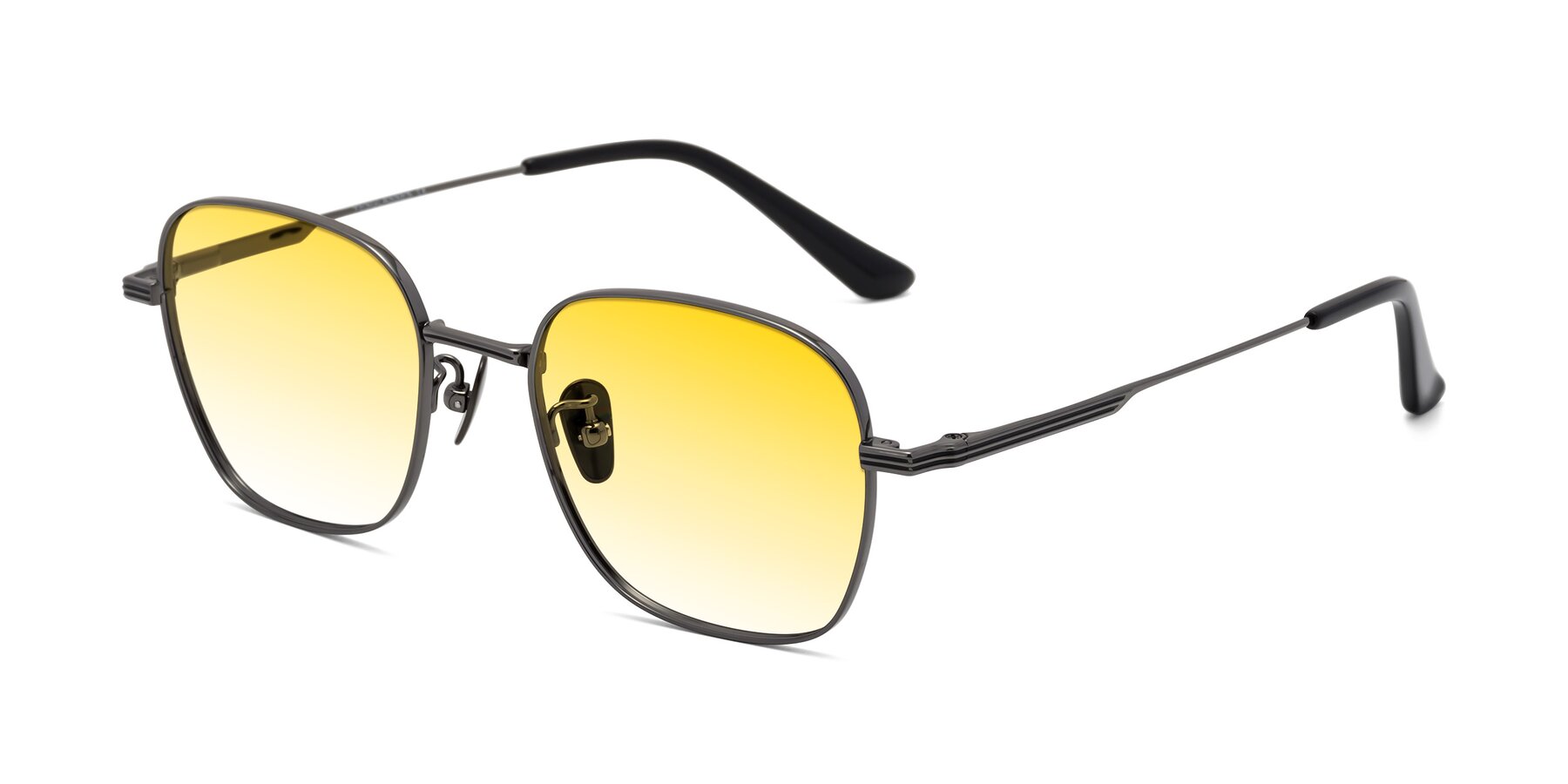 Angle of XING in Gunmetal with Yellow Gradient Lenses