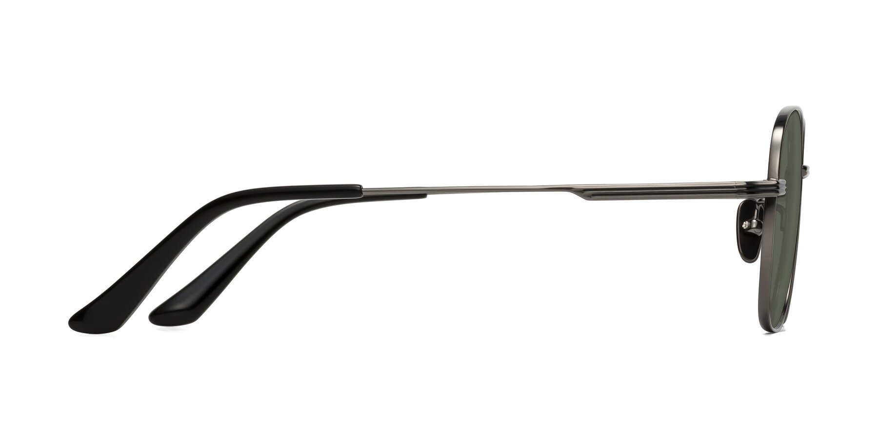 Side of XING in Gunmetal with Gray Polarized Lenses