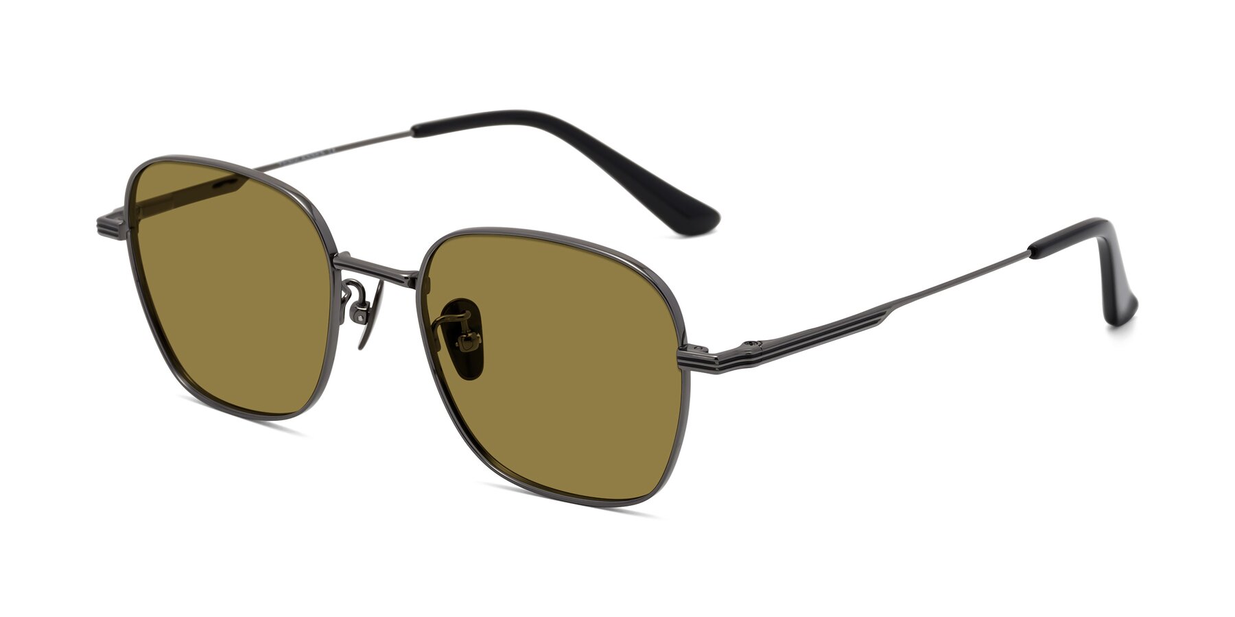 Angle of XING in Gunmetal with Brown Polarized Lenses