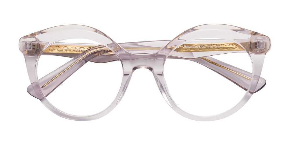 thumbnail image 2 of Trendy Cat Eye Reading Glasses For Women - Red/Mauve/Purple Frame, Magnification +1.00 To +3.50 2 of 9