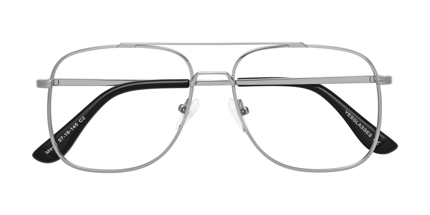 Merry - Silver Eyeglasses