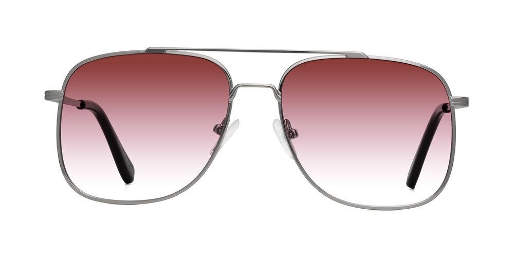 Merry - Silver Gradient Sunglasses