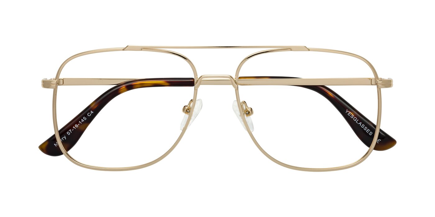 Merry - Gold Eyeglasses