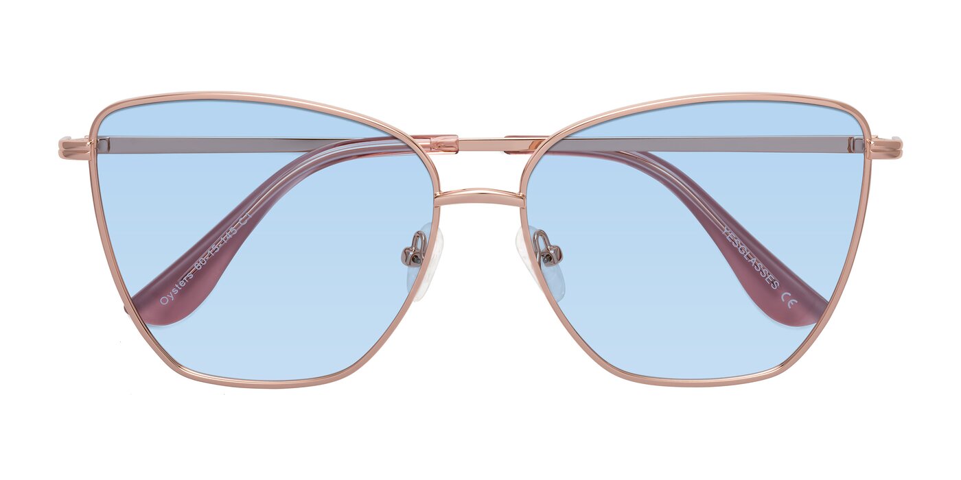 Oysters - Rose Gold Tinted Sunglasses