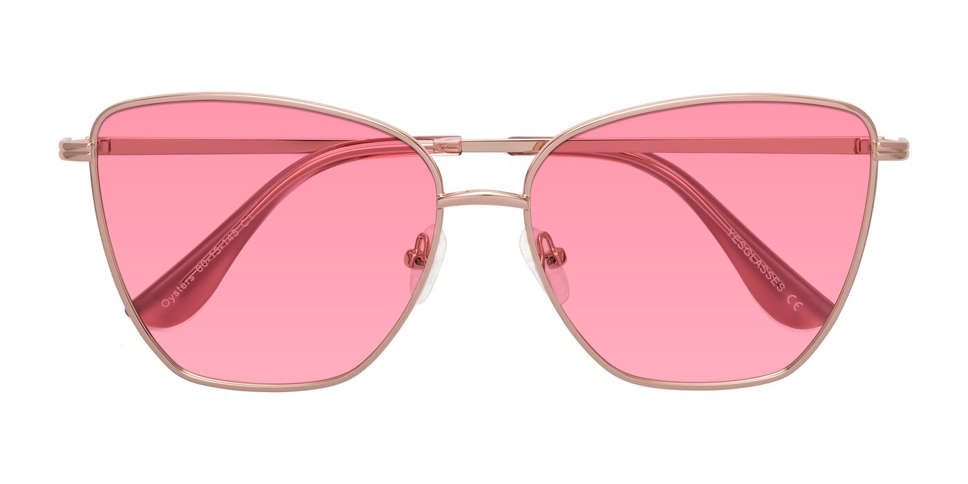 Oysters - Rose Gold Tinted Sunglasses