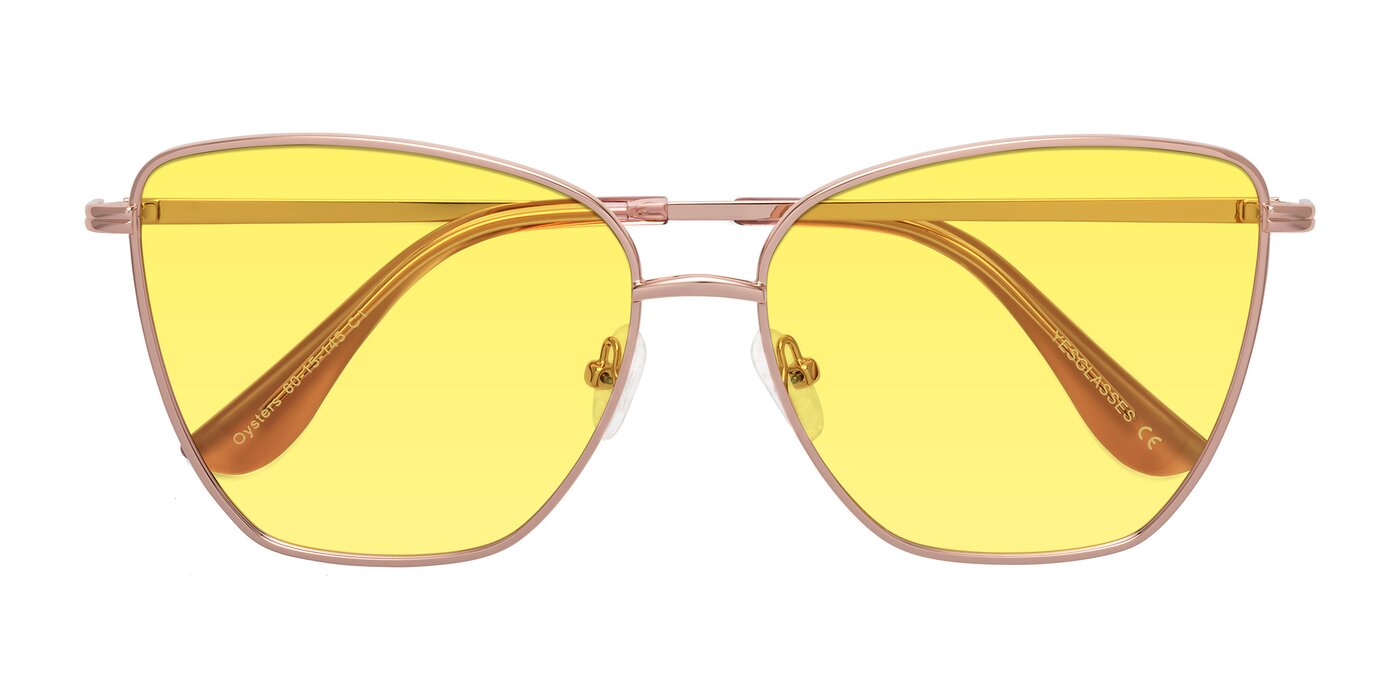 Oysters - Rose Gold Tinted Sunglasses