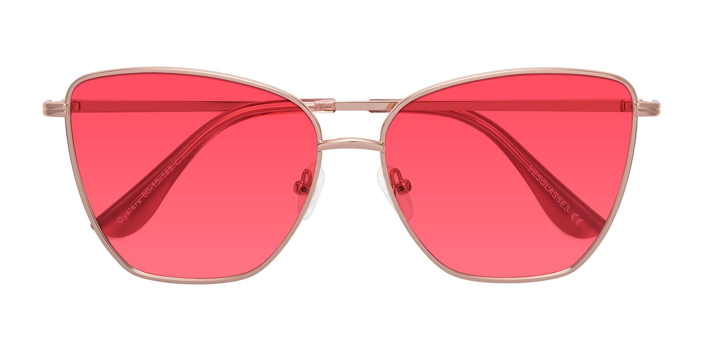 Oysters - Rose Gold Tinted Sunglasses