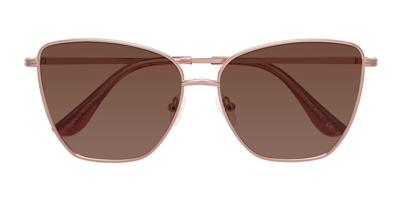 Oysters - Rose Gold Tinted Sunglasses