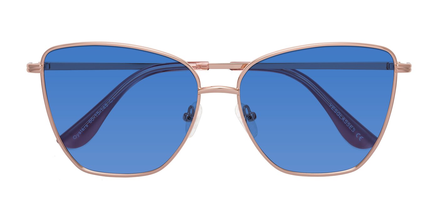 Oysters - Rose Gold Tinted Sunglasses