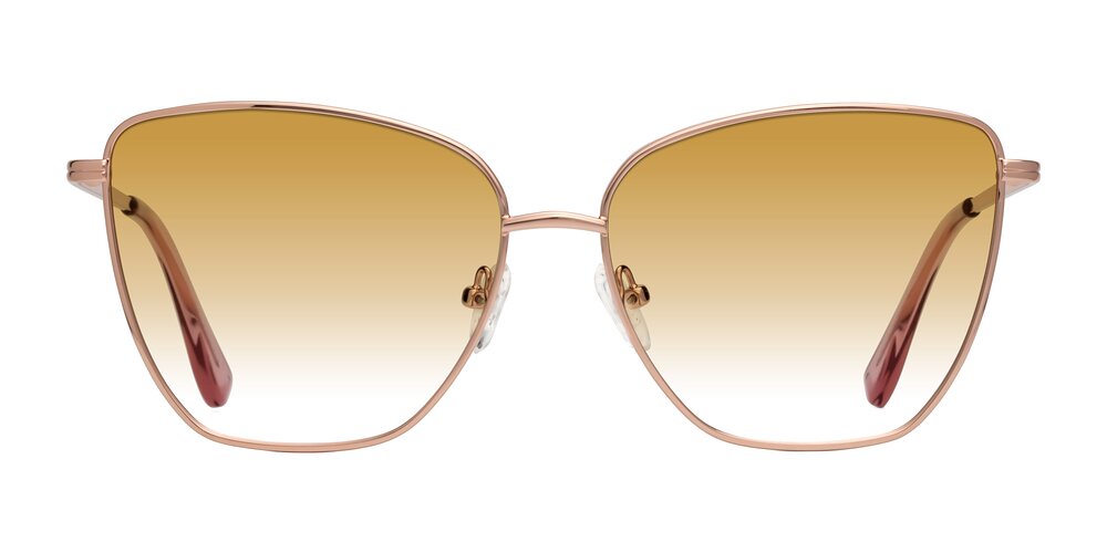Oysters - Rose Gold Gradient Sunglasses