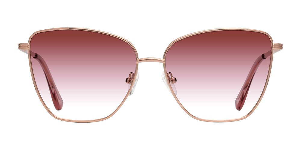 Oysters - Rose Gold Gradient Sunglasses