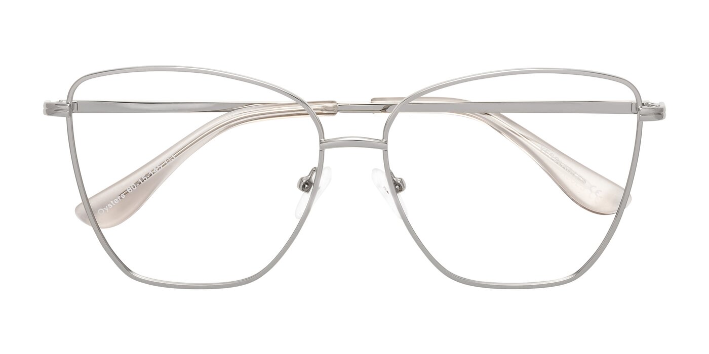 Oysters - Silver Eyeglasses