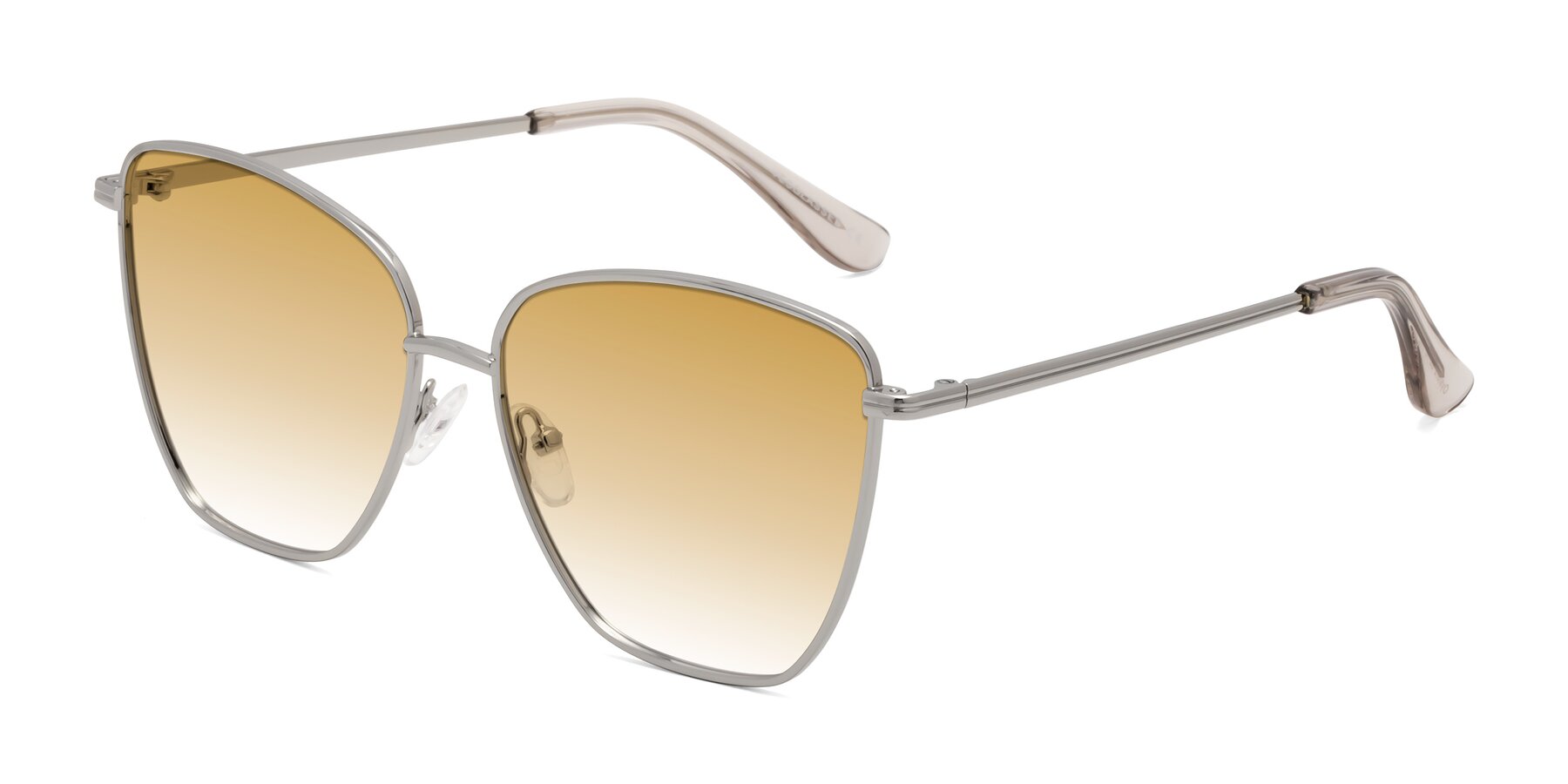 Angle of Oysters in Silver with Champagne Gradient Lenses