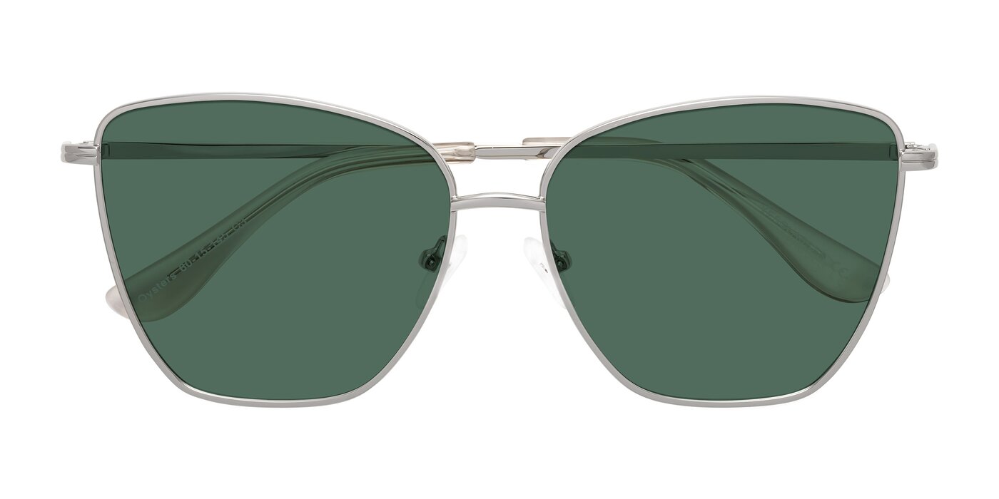 Oysters - Silver Polarized Sunglasses