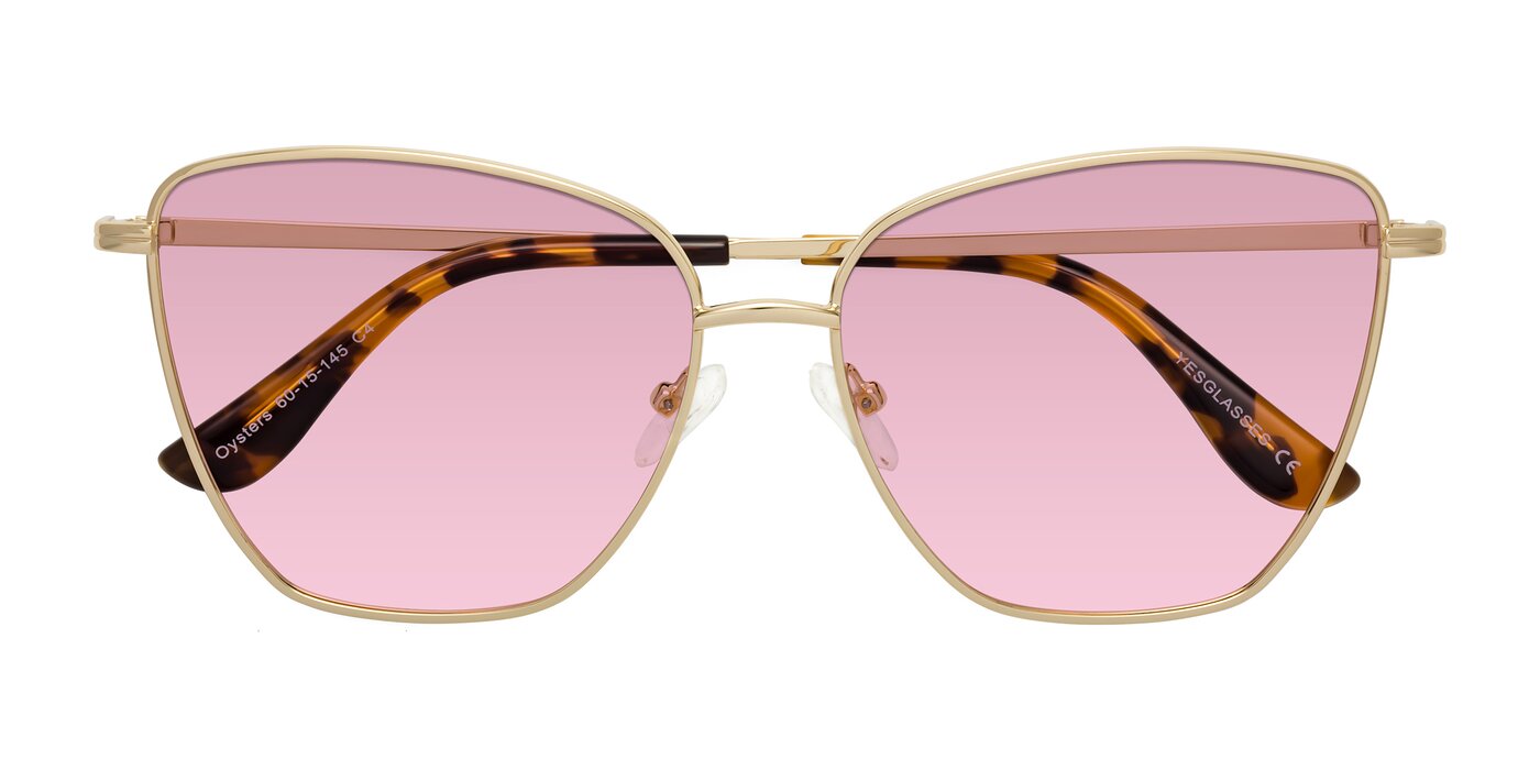 Oysters - Gold Tinted Sunglasses
