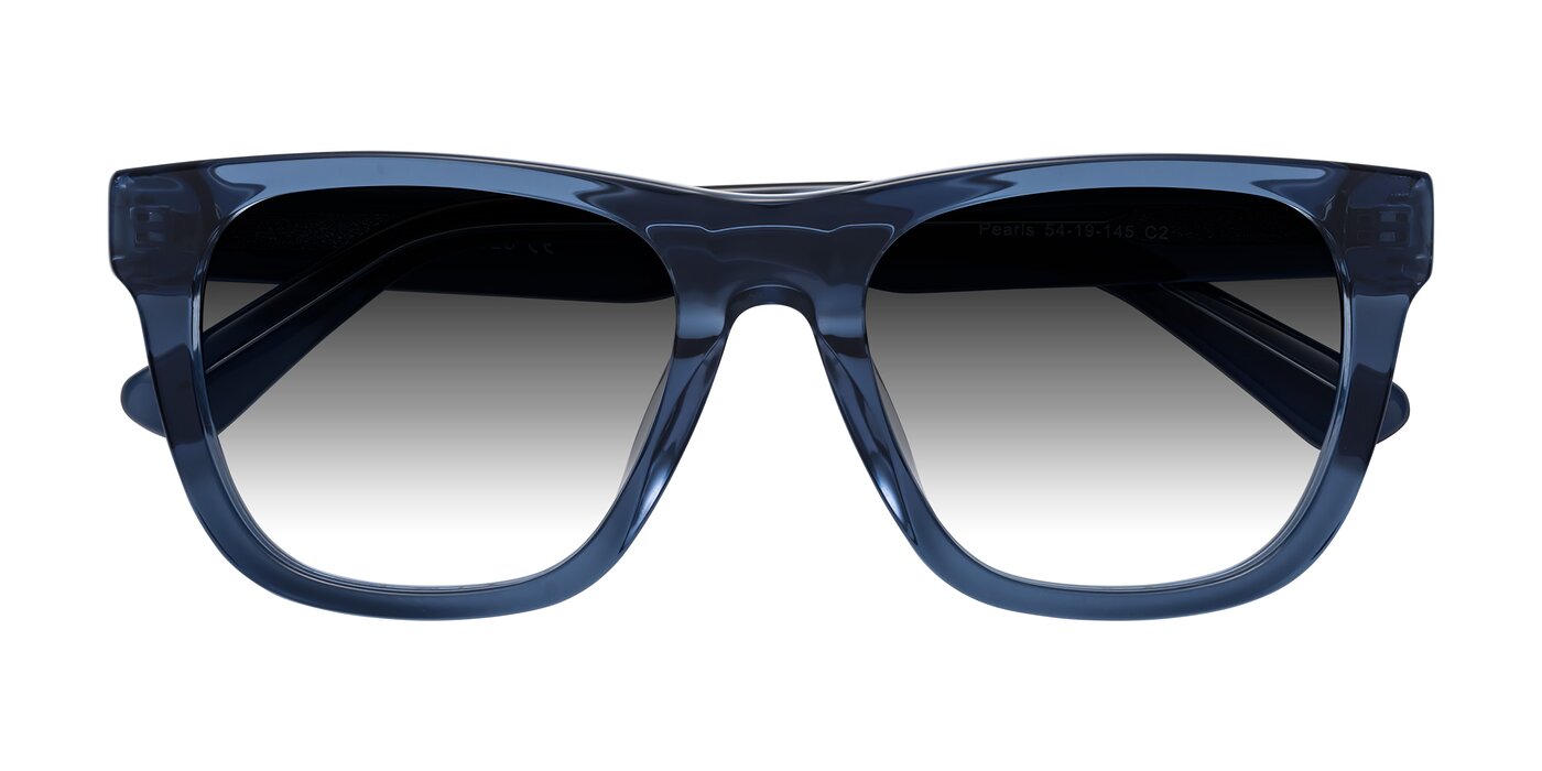 Pearls - Blue Gradient Sunglasses