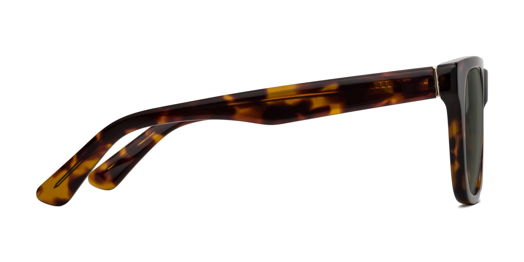 Side of Pearls in Tortoise with Gray Polarized Lenses