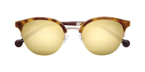 Front of Icream in Tortoise / Gold