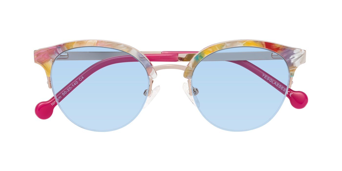 Icream - Fruit/Rose Gold Tinted Sunglasses