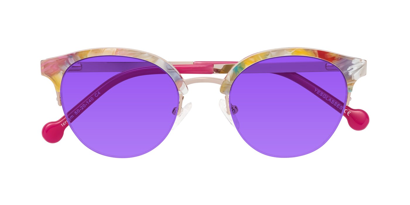 Icream - Fruit/Rose Gold Tinted Sunglasses