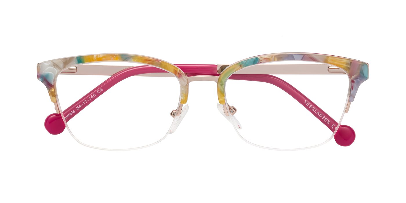 Jewels - Fruit / Rose Gold Eyeglasses