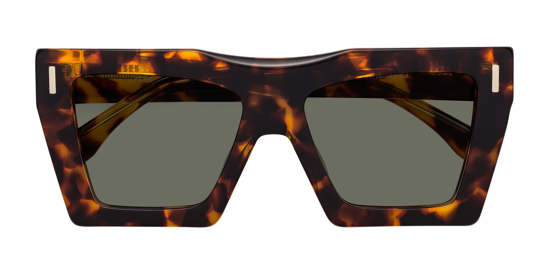 Folded Front of Tree in Tortoise with Gray Polarized Lenses