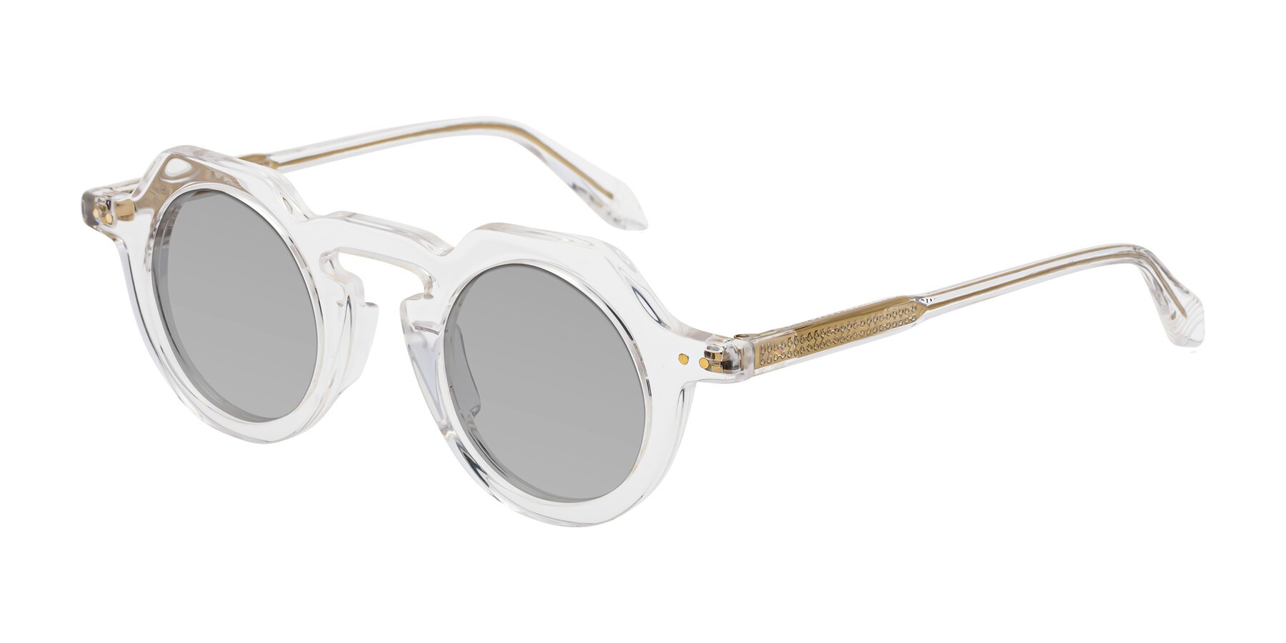 Angle of Arbor in Clear with Light Gray Tinted Lenses